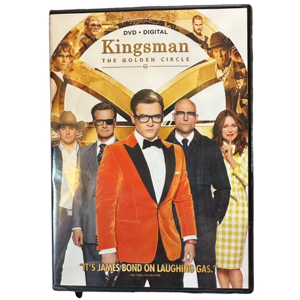 Kingsman: the Golden Circle DVD Movie Rated R Taron Egerton Colin Firth
